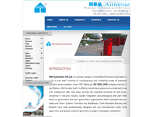 Tablet Screenshot of homautomation.com